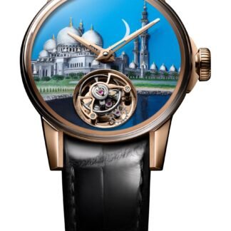 Louis Moinet Around The World In 8 Days Abu Dhabi Artistic Dial, Blue