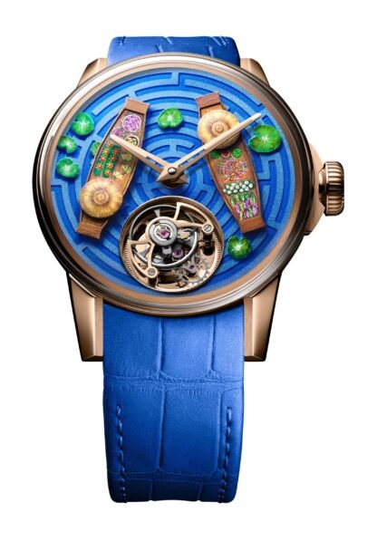 Louis Moinet Around The World In 8 Days Bangkok Artistic Dial, Blue