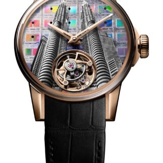 Louis Moinet Around The World In 8 Days Kuala Lumpur Artistic Dial, Gray