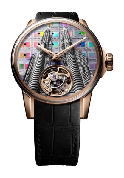 Louis Moinet Around The World In 8 Days Kuala Lumpur Artistic Dial, Gray