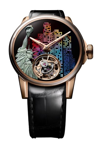 Louis Moinet Around The World In 8 Days New York Artistic Dial, Black