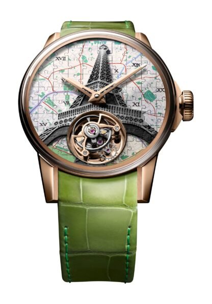Louis Moinet Around The World In 8 Days Paris Artistic Dial, Gray