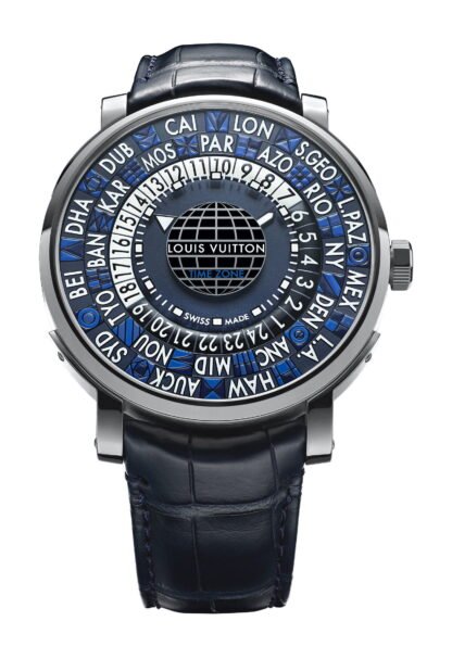Louis Vuitton Escale Time Zone Blue Black, Blue