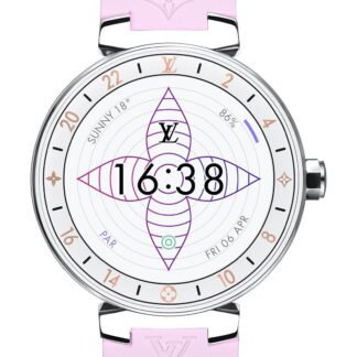 Louis Vuitton Tambour Horizon Monogram White