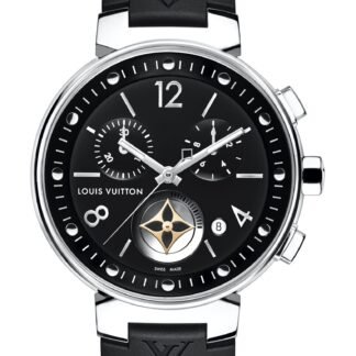 Louis Vuitton Tambour Moon Star Chronograph Black Black