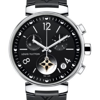 Louis Vuitton Tambour Moon Star Chronograph Black Black