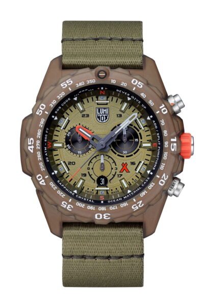 Luminox Bear Grylls Survival Master #Tide Chronograph 3740 Eco Green