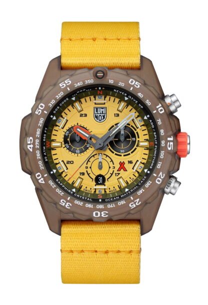 Luminox Bear Grylls Survival Master #Tide Chronograph 3740 Eco Yellow