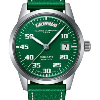 Maurice De Mauriac Automatic Date “Züri Date” Green Green