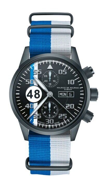 Maurice De Mauriac Chrono Modern Grand Prix Zurich Black