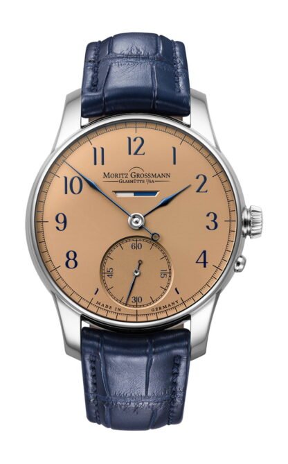 Moritz Grossmann Power Reserve Stainless Steel Salmon
