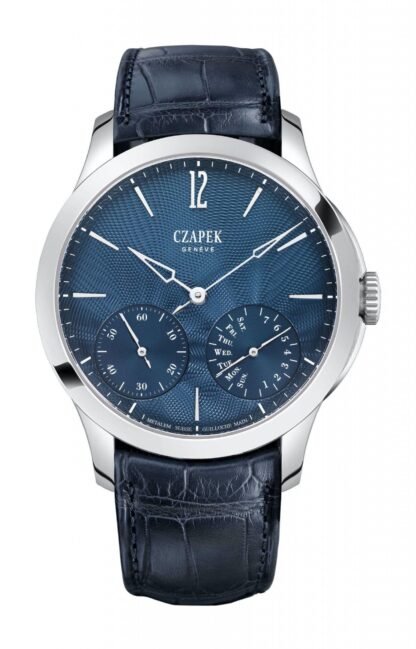 Czapek Quai Des Bergues Blue Aurora Blue