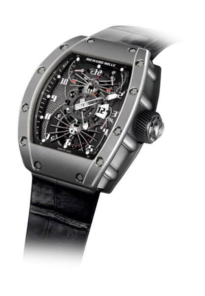 Richard Mille Rm 022 Manual Winding Tourbillon Aerodyne Dual Time Zone Black