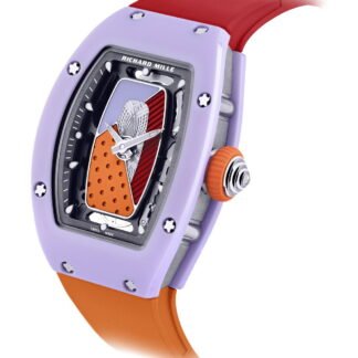 Richard Mille Rm 07-01 Automatic Coloured Ceramics Pastel Lavender Limited Edition Artistic Dial, Orange, Purple, Red