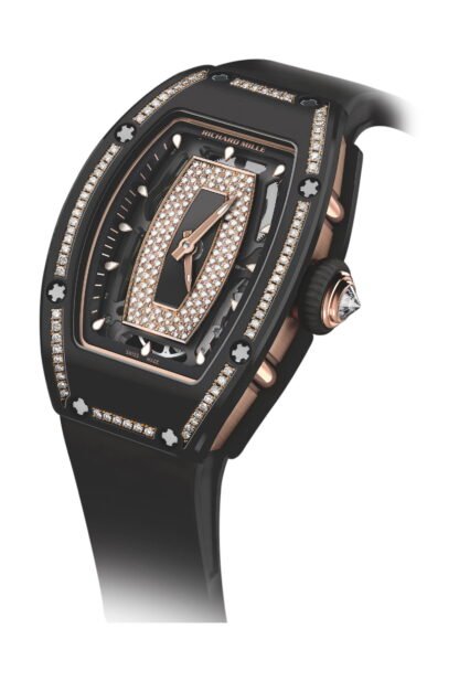 Richard Mille Rm 07-01 Ceramique Noire Serti Black