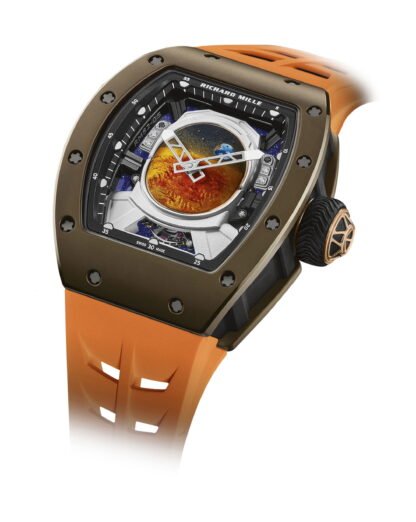 Richard Mille Rm 52-05 Tourbillon Pharell Williams Limited Edition Artistic Dial, Orange