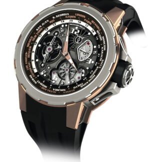 Richard Mille Rm 58-01 Manual Winding Tourbillon Worldtimer Jean Todt