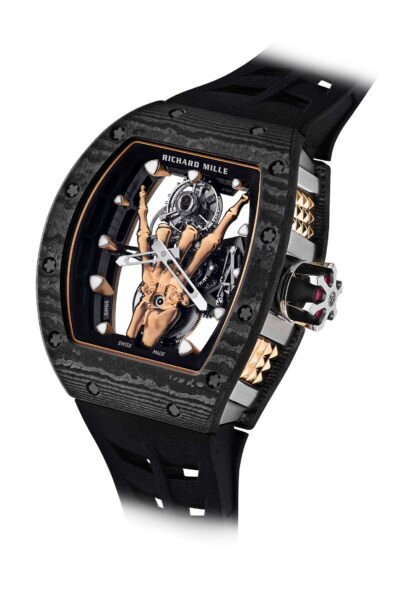 Richard Mille Rm 66 Flying Tourbillon Limited Edition Black, Gold