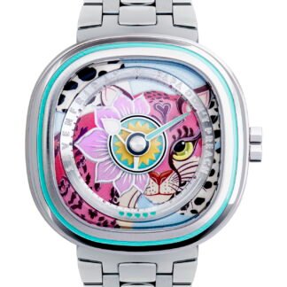 Sevenfriday C1/01 Pdp Silver Artistic Dial, Pink