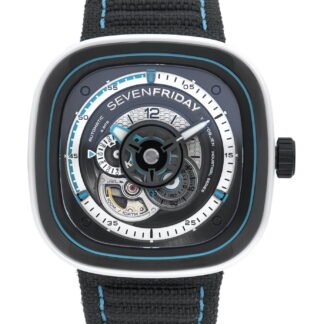 Sevenfriday P3C/08 Ntd Gun Metal Black