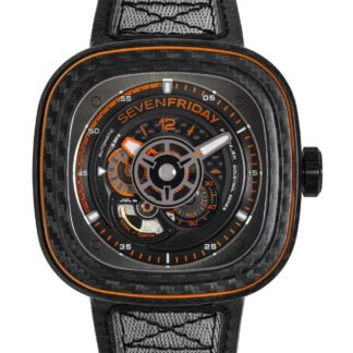 Sevenfriday P3C/09 Orange Carbon Black, Orange