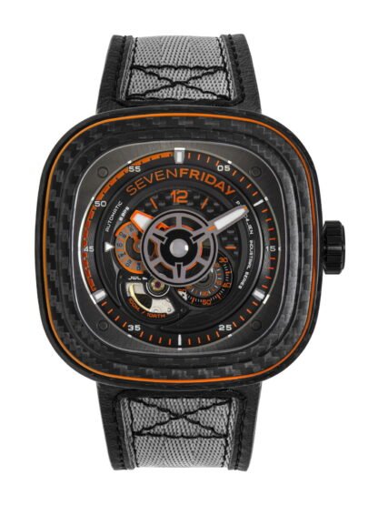 Sevenfriday P3C/09 Orange Carbon Black, Orange