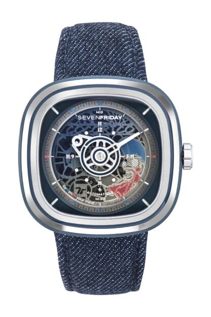 Sevenfriday T1/01 Cocorico Blue