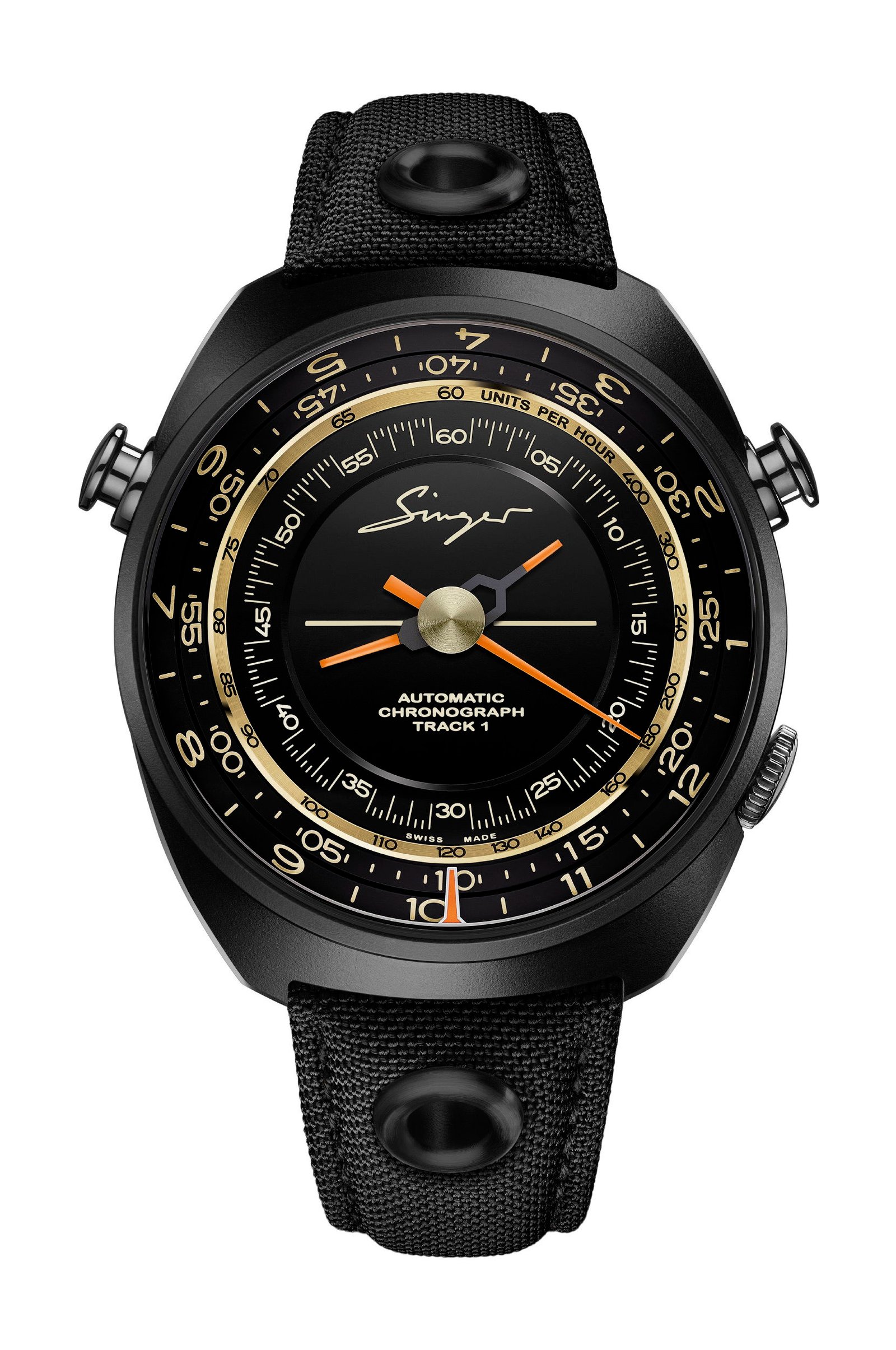 Singer Reimagined Track1 Bold Edition Black