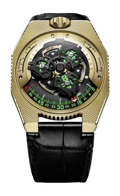 Urwerk Ur-100 Electrum Black, Gold