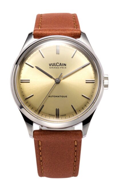 Vulcain Grand Prix Champagne Gold
