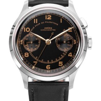 Vulcain Monopusher Heritage Black Black