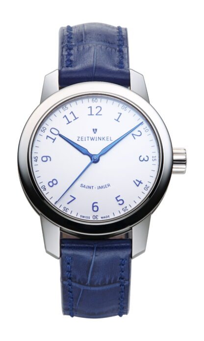 Zeitwinkel 082° Email Grand Feu White