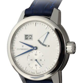 Zeitwinkel 273° Bleu Sur Argent Silver